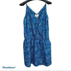 The Korner Surplice Mini Dress